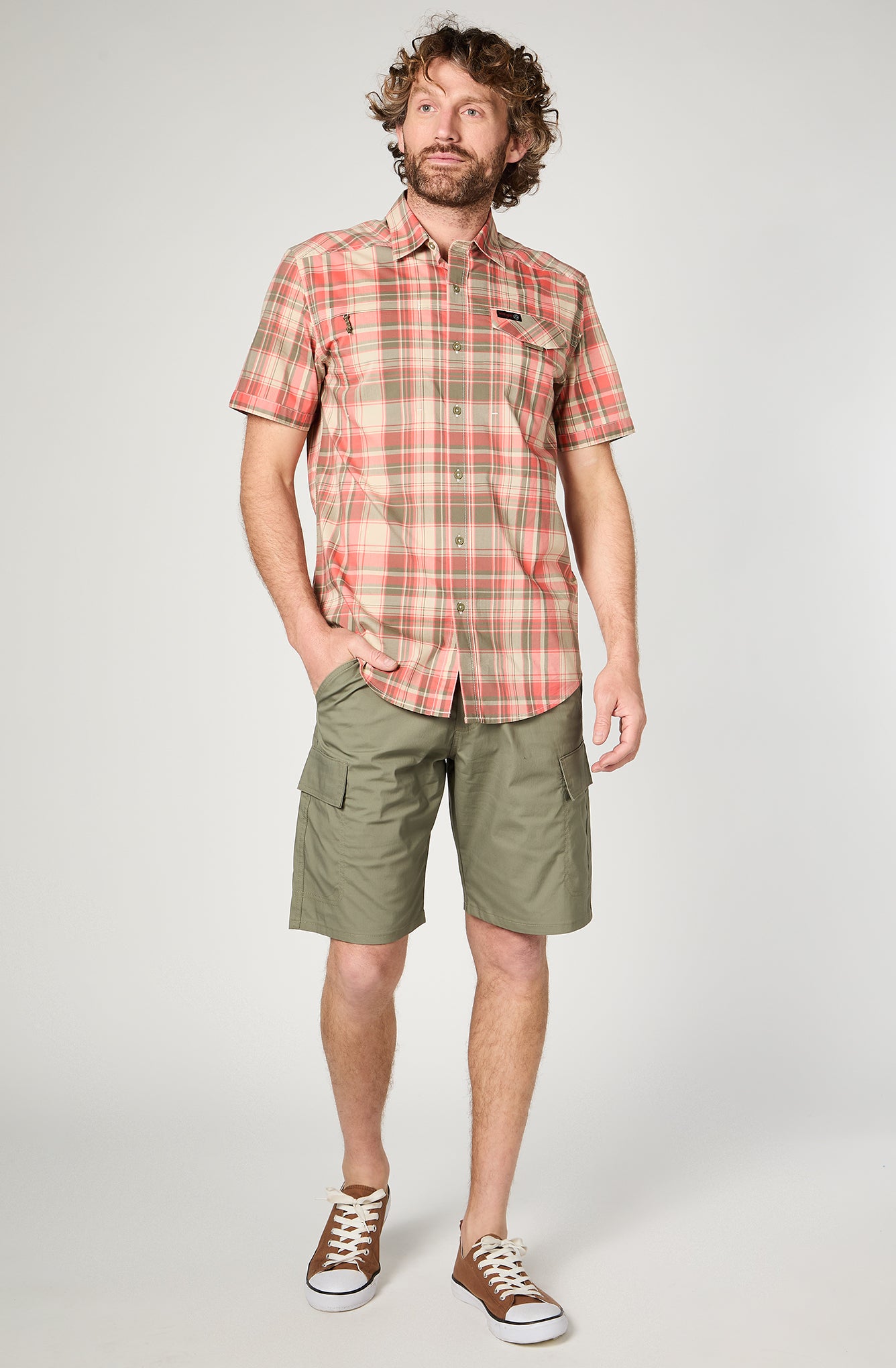 Shorts Hombre Verde