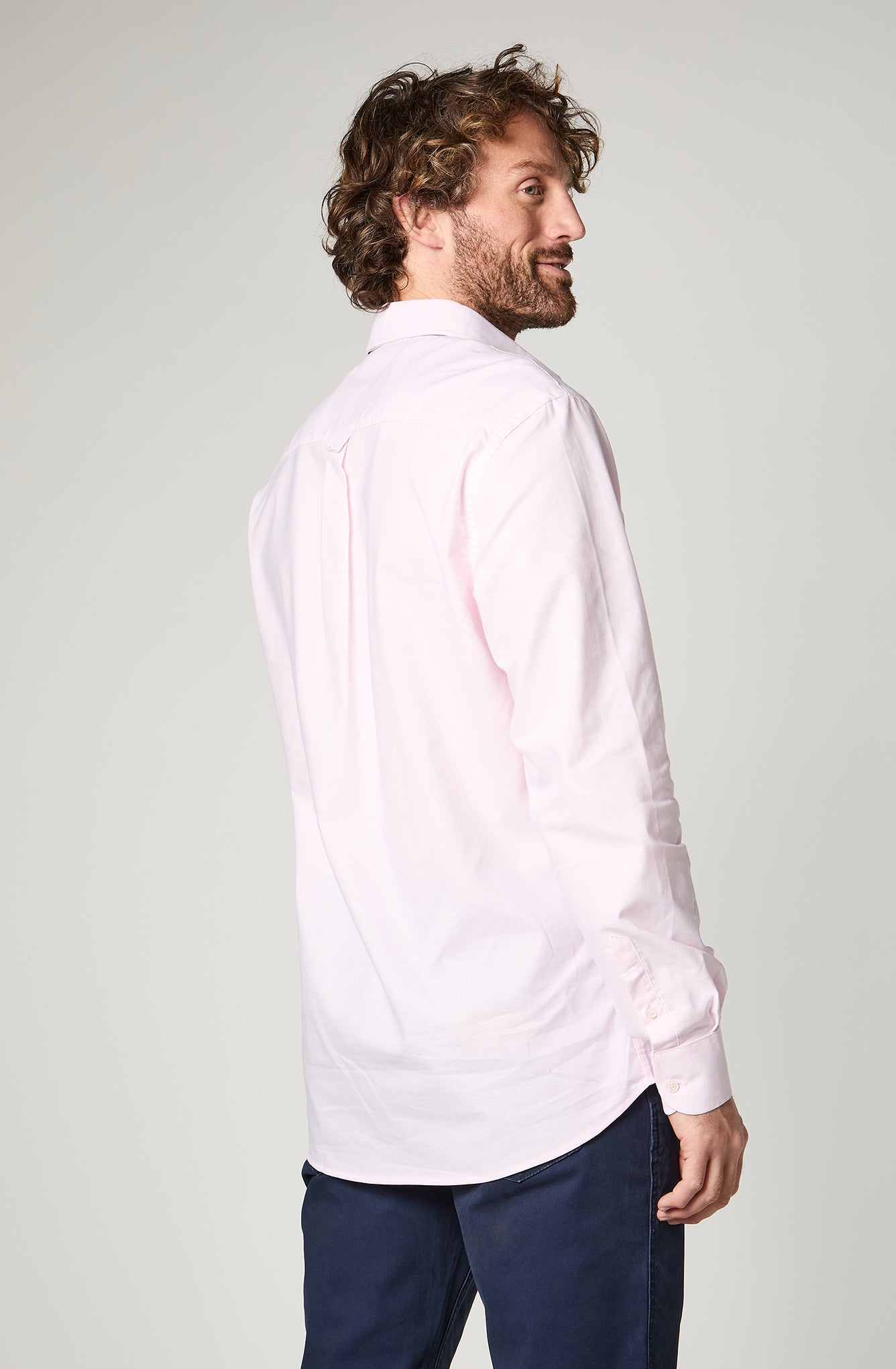 Camisa Hombre Basic Pink