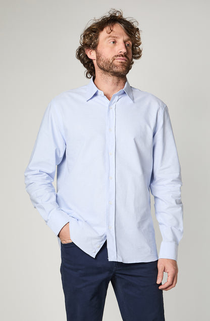 Camisa Hombre Basic Celeste