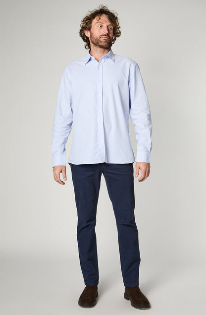 Camisa Hombre Basic Celeste