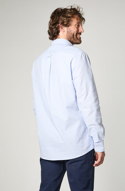 Camisa Hombre Basic Celeste