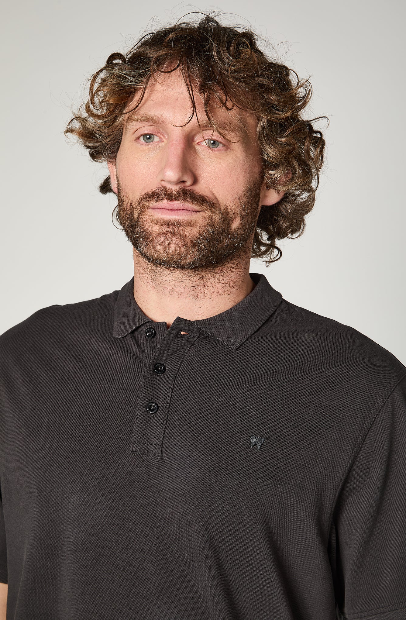 Polera Hombre Polo Regular Black