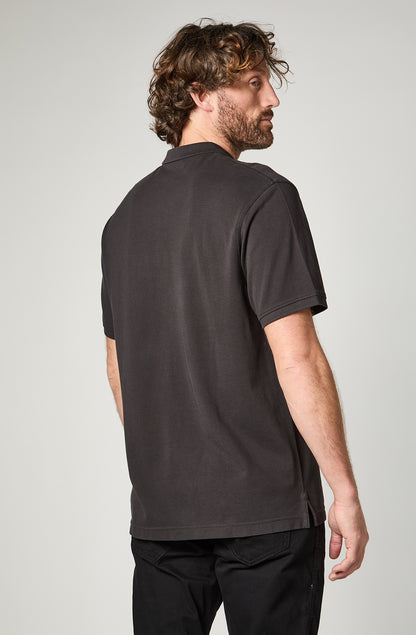 Polera Hombre Polo Regular Black
