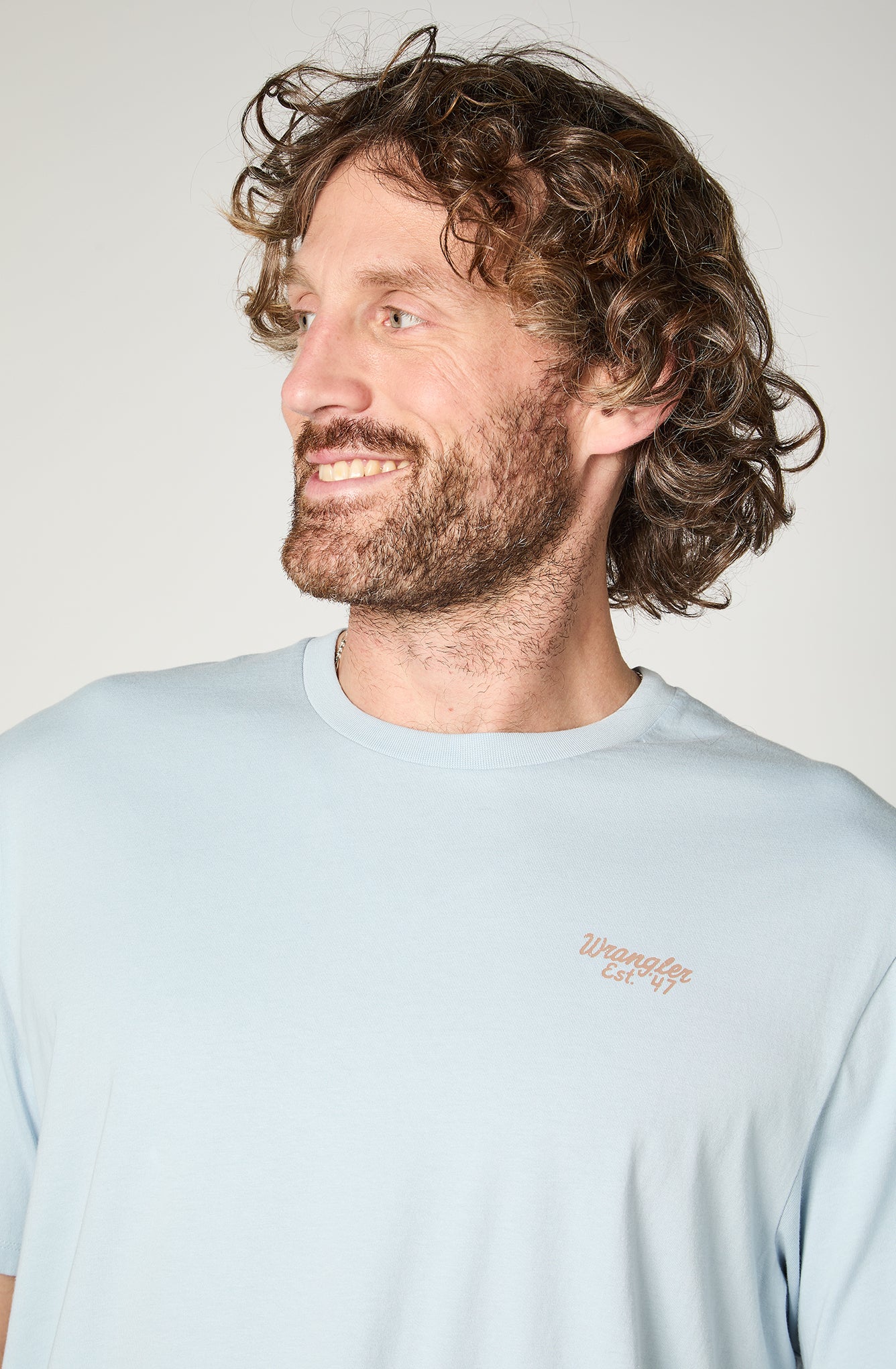 Polera Hombre Fashion 003 Celeste