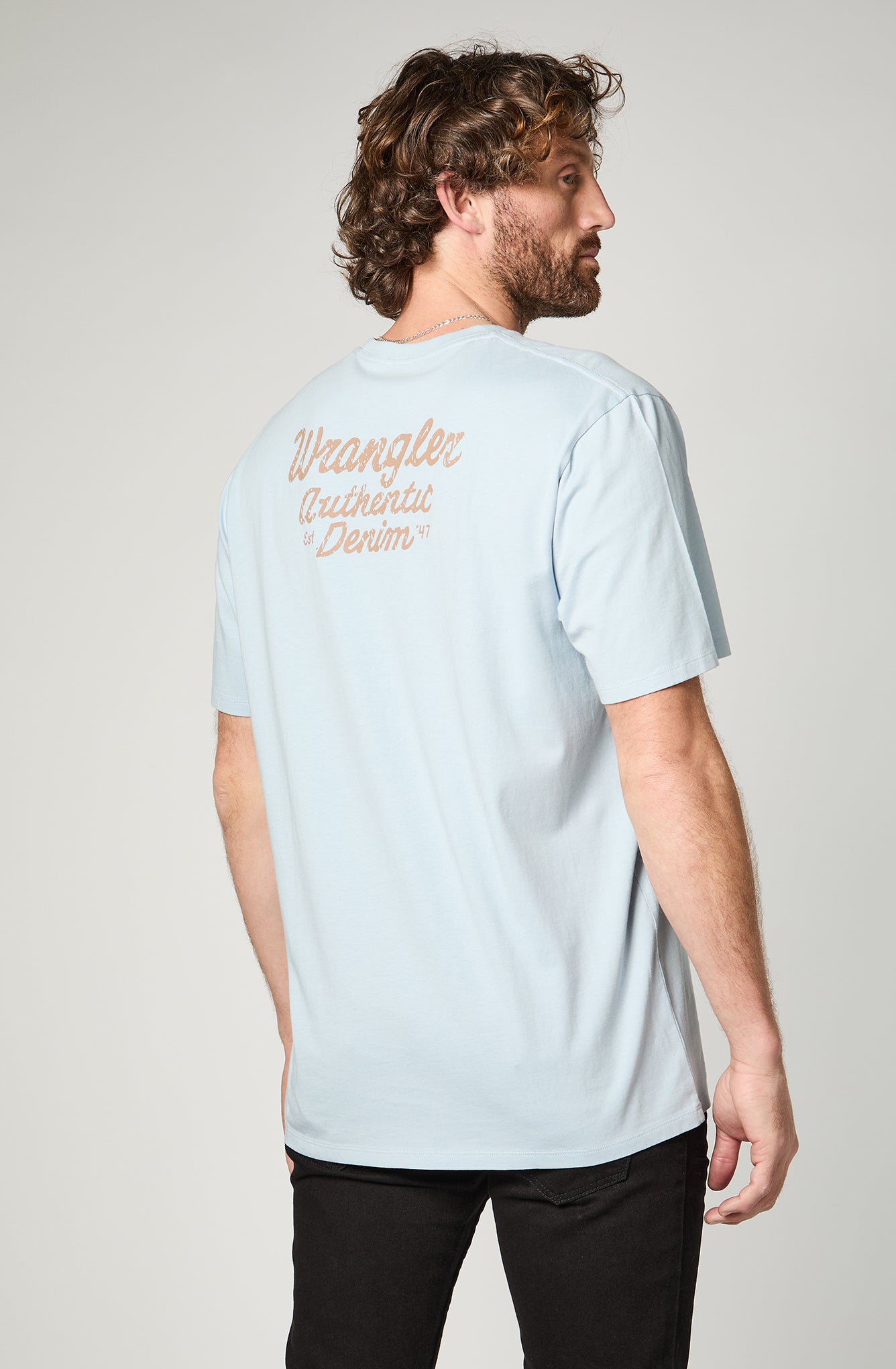 Polera Hombre Fashion 003 Celeste