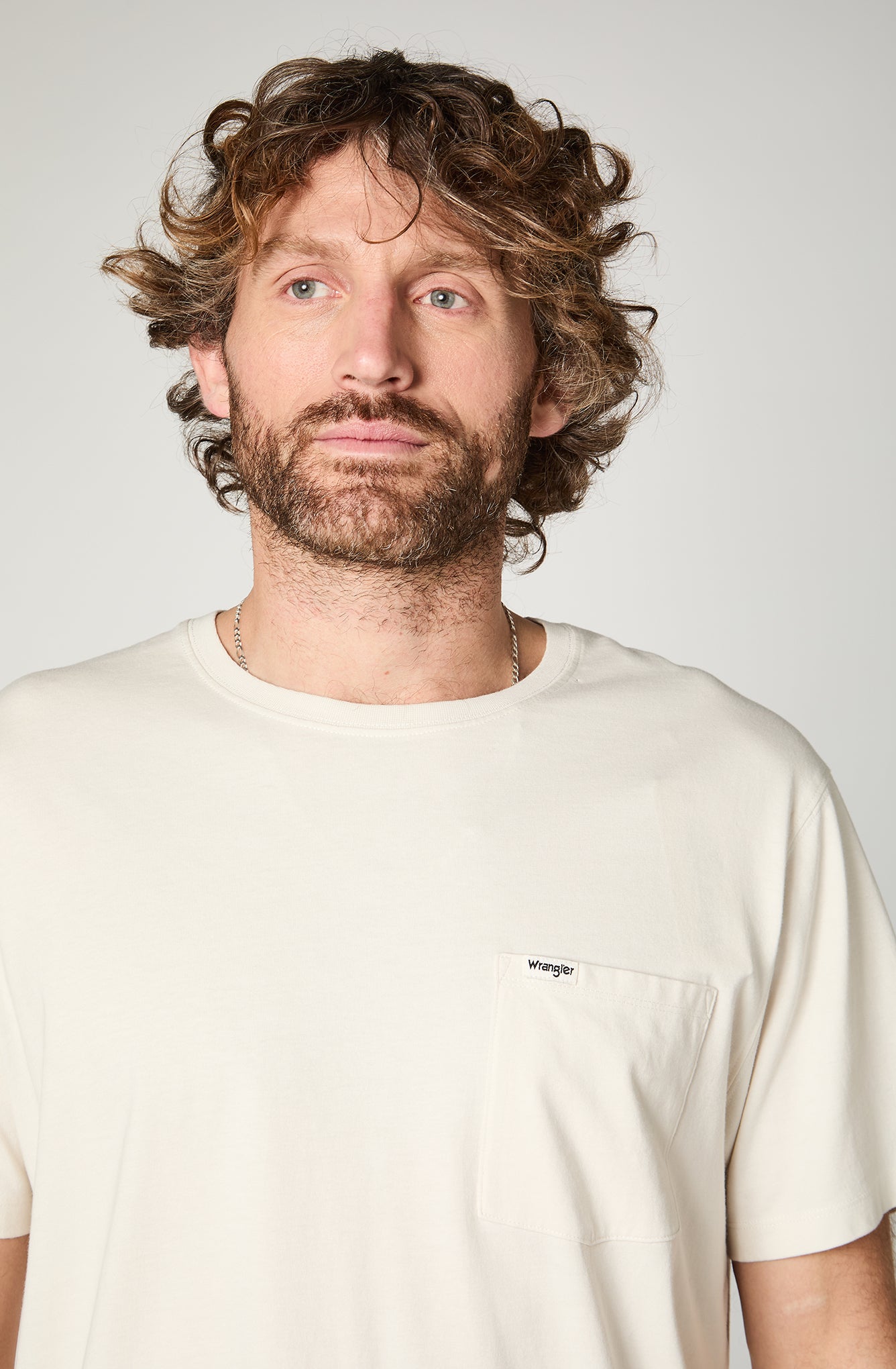 Polera Hombre Pocket Regular White