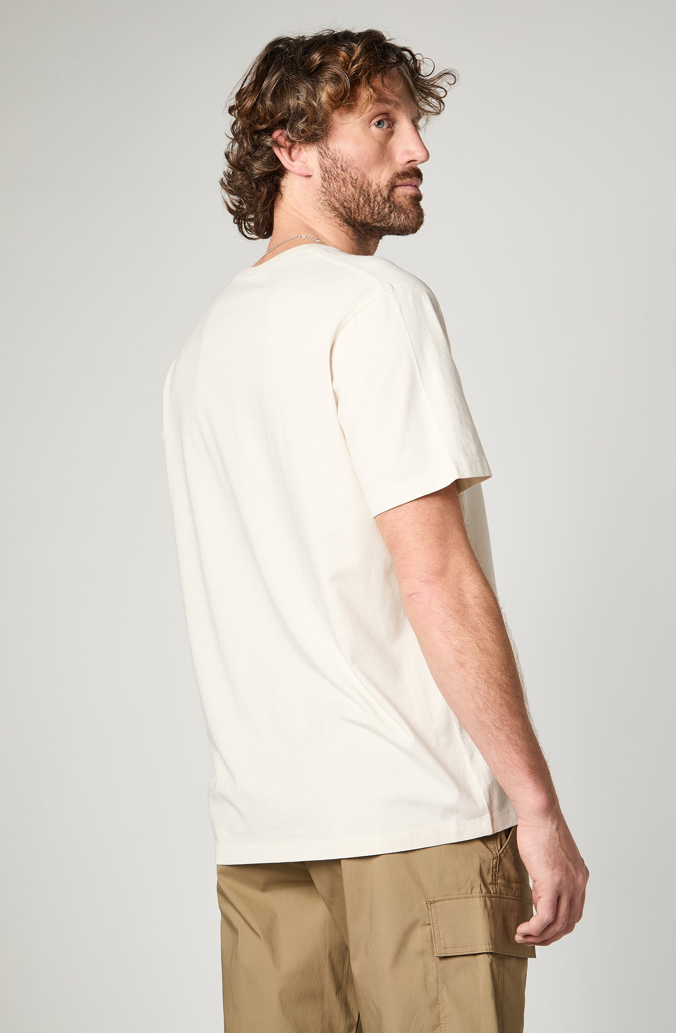 Polera Hombre Pocket Regular White