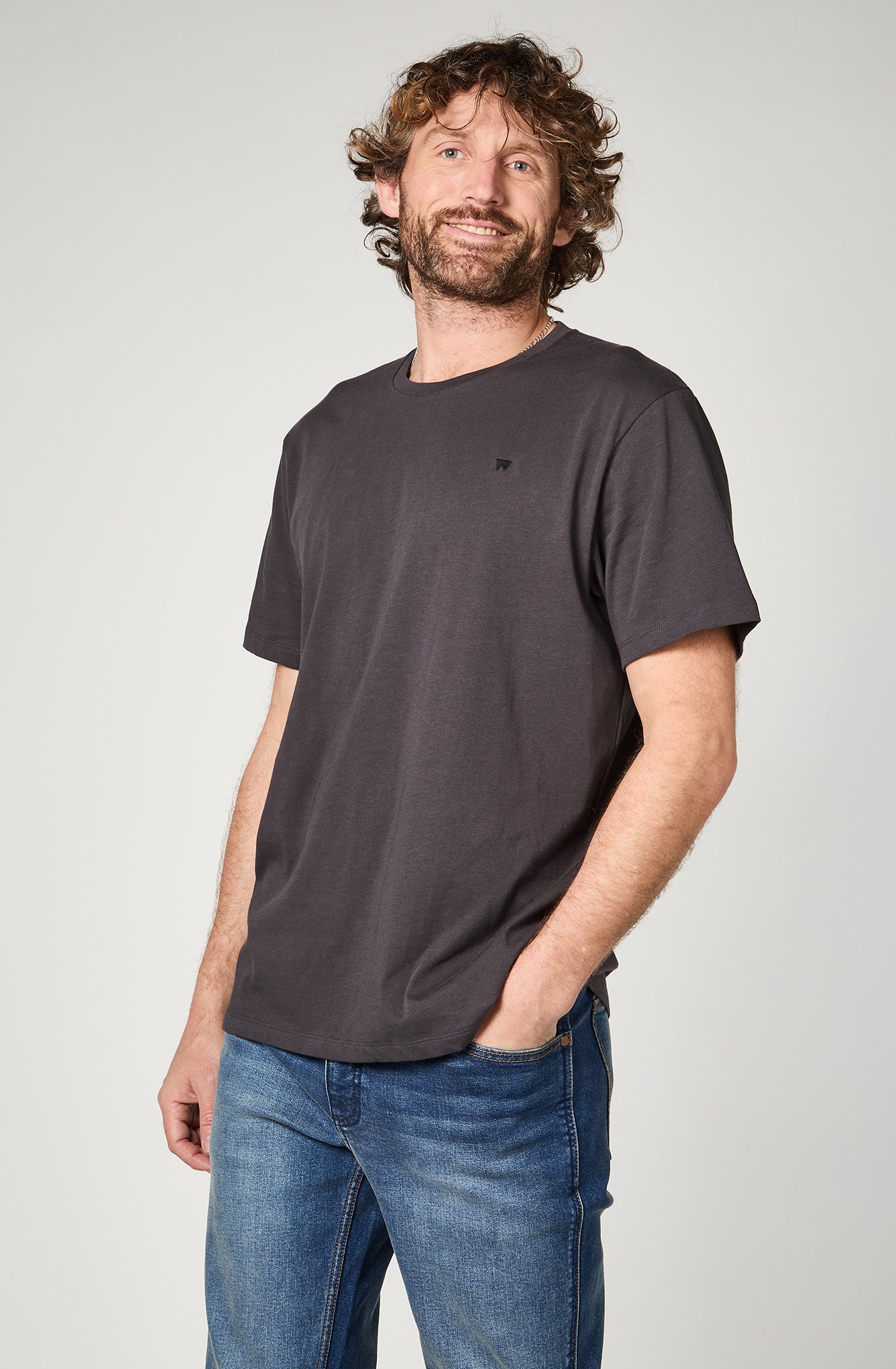 Polera Hombre Regular 001 Black