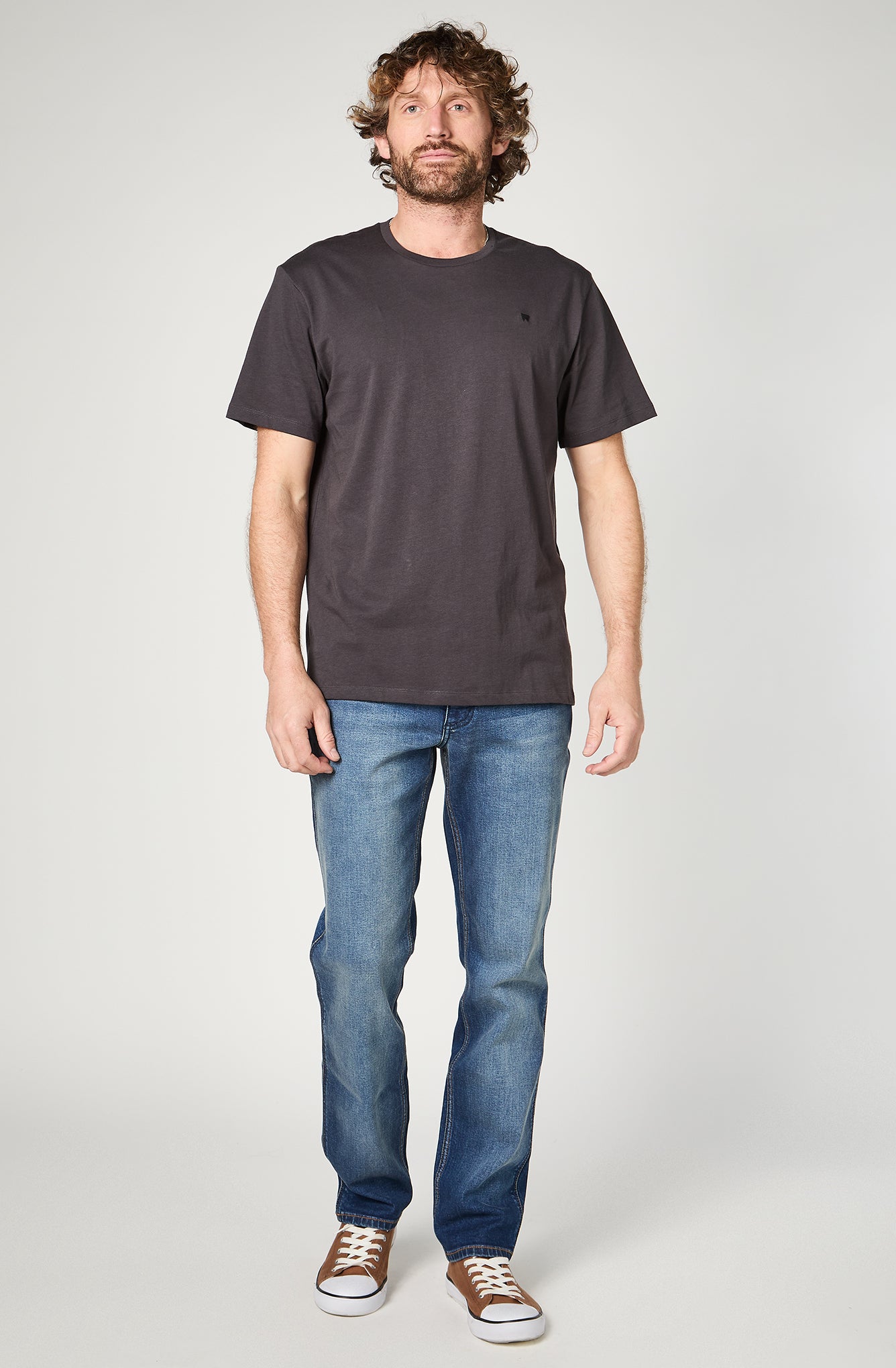 Polera Hombre Regular 001 Black