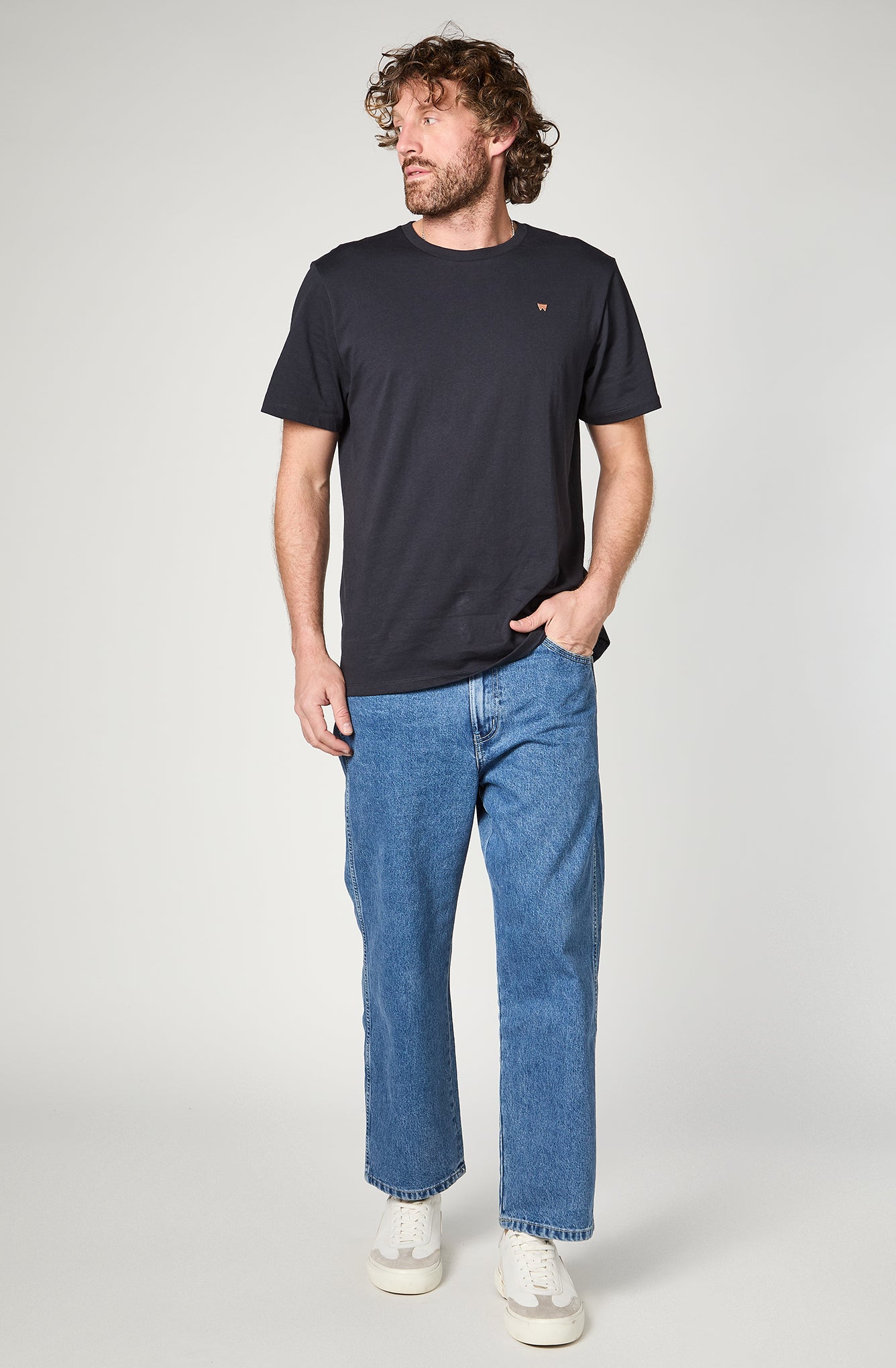 Polera Hombre Regular 001 Navy