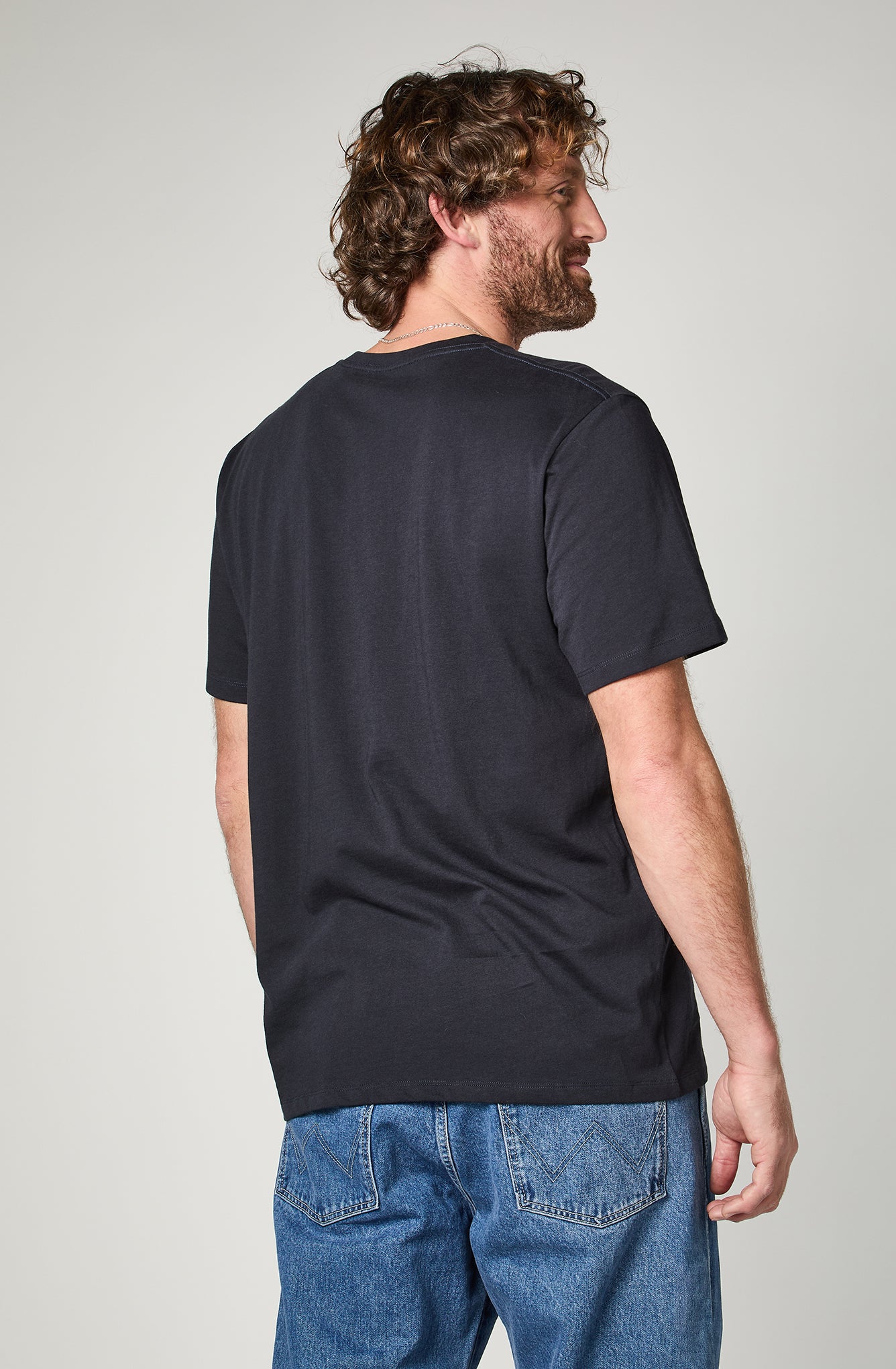 Polera Hombre Regular 001 Navy