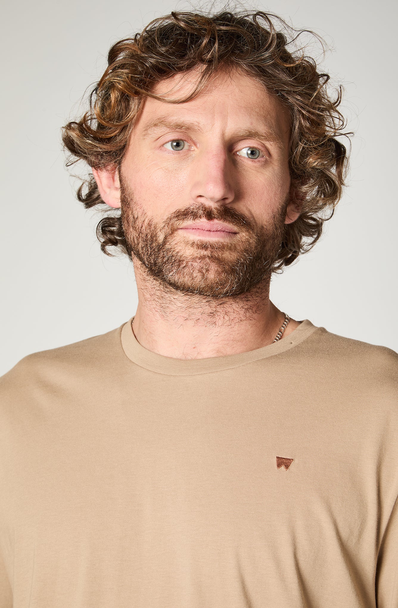 Polera Hombre Regular 001 Beige