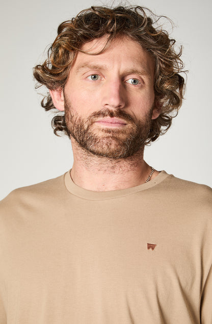 Polera Hombre Regular 001 Beige