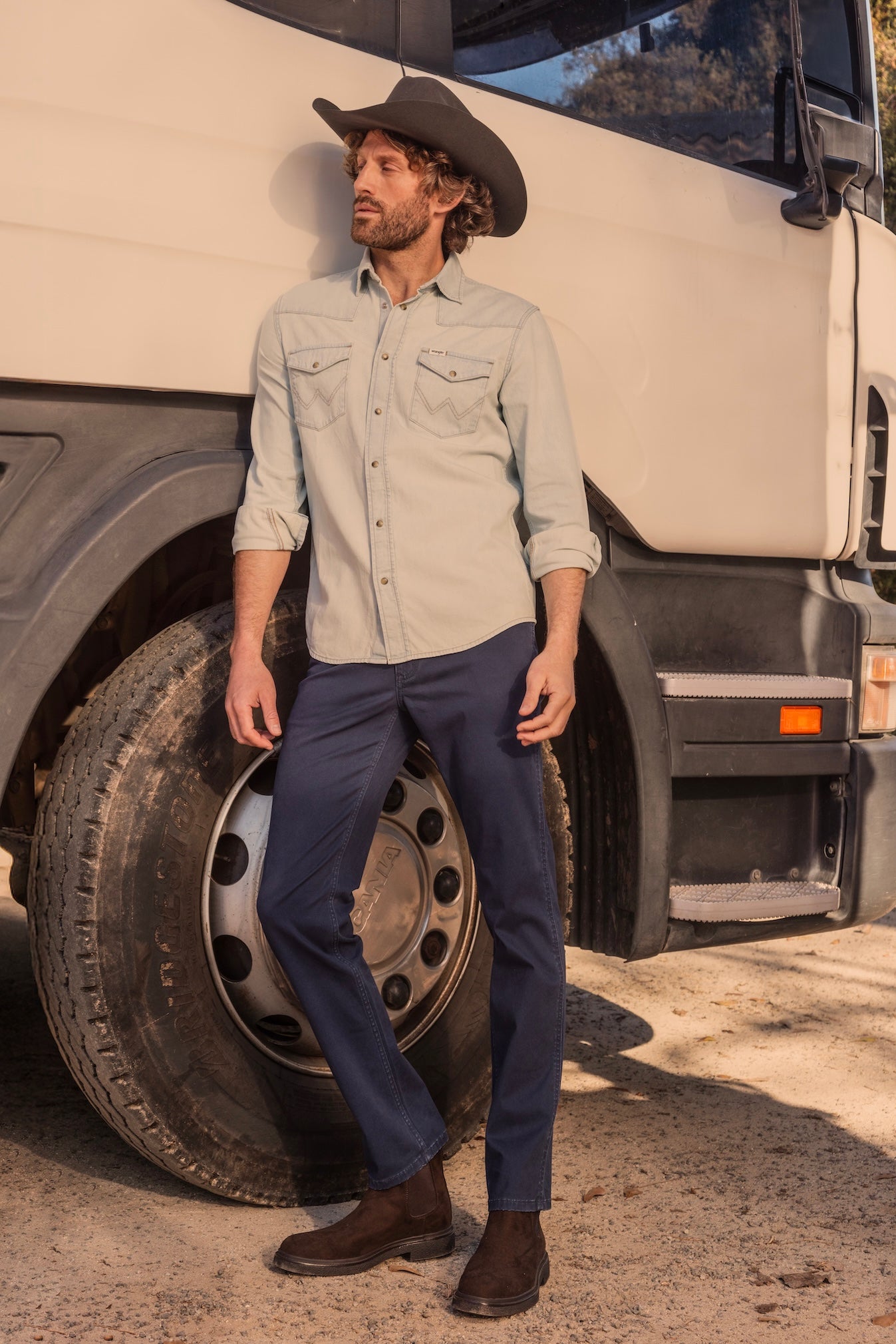 Pantalón Hombre Greensboro Twill Navy