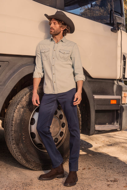 Pantalón Hombre Greensboro Twill Navy