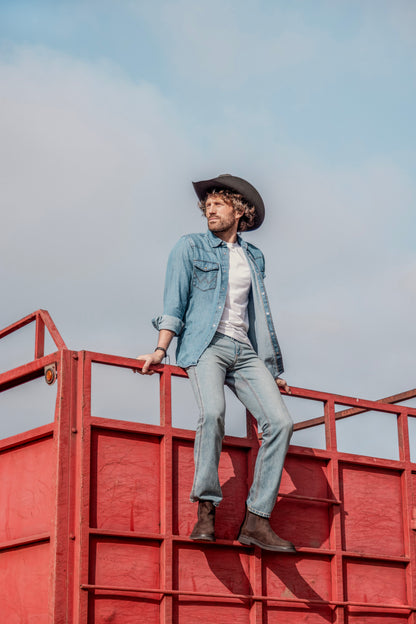 Jeans Hombre Vintage Wash