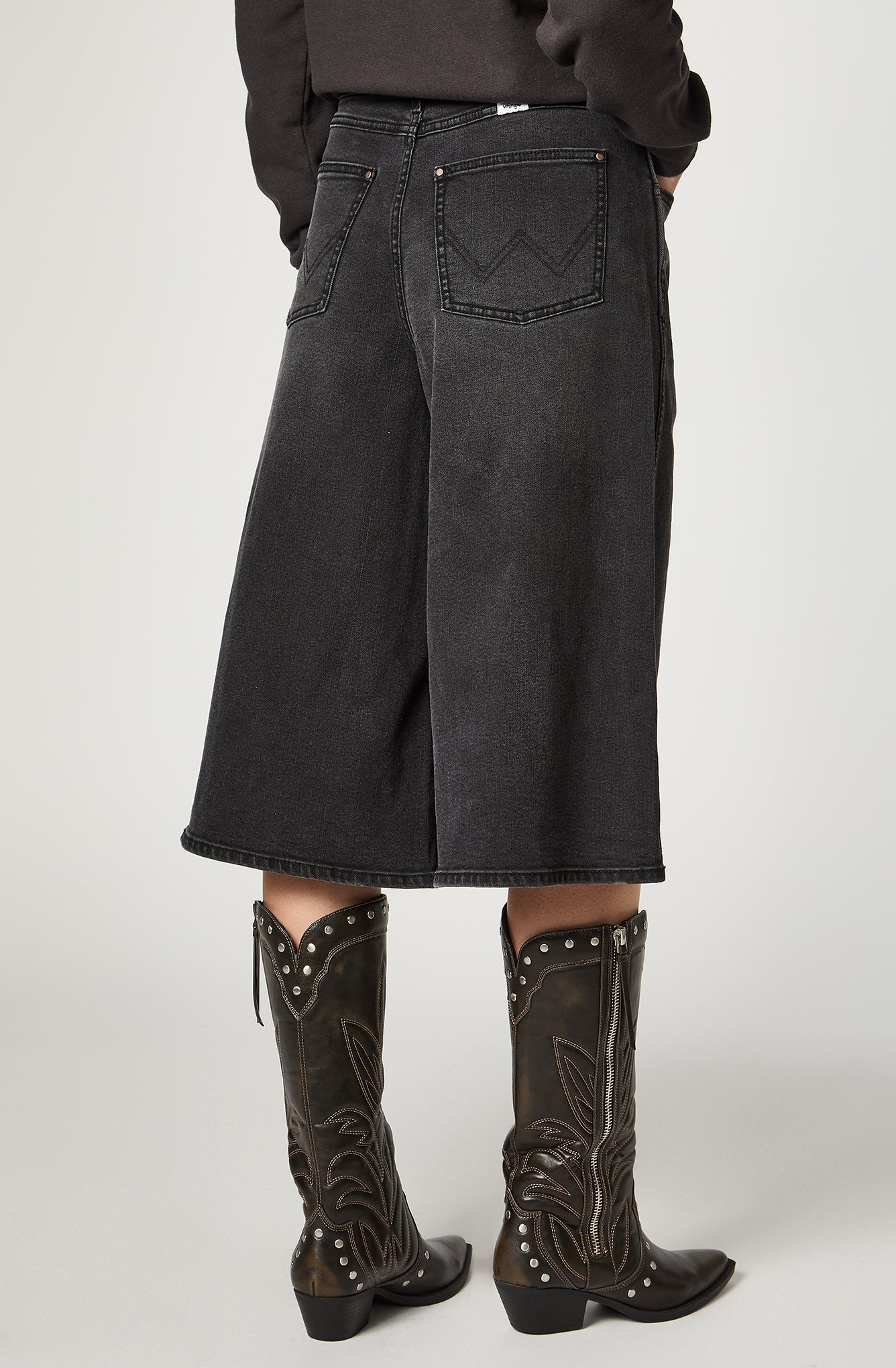 Shorts Mujer Wrancher Long Black