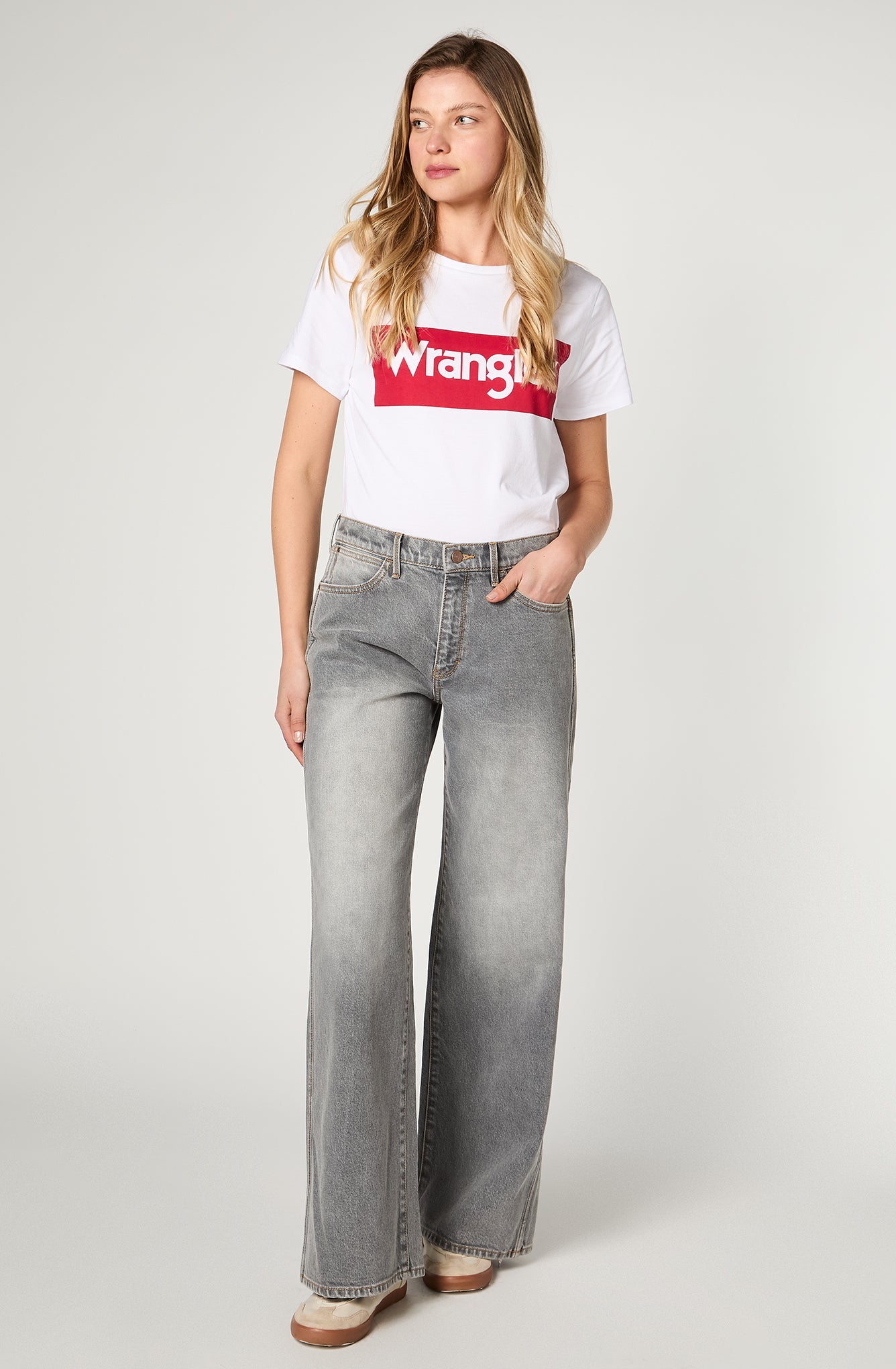 Jeans Mujer World Wide Grey