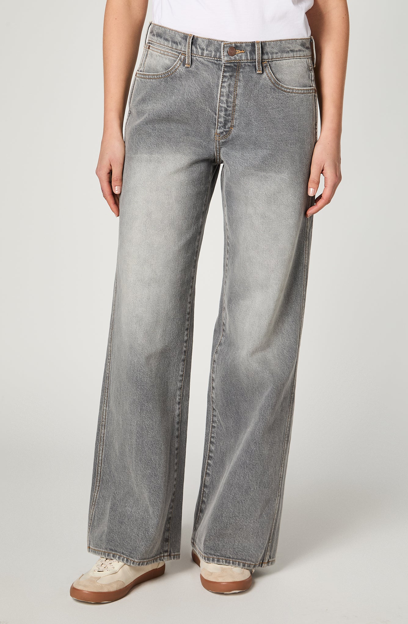 Jeans Mujer World Wide Grey