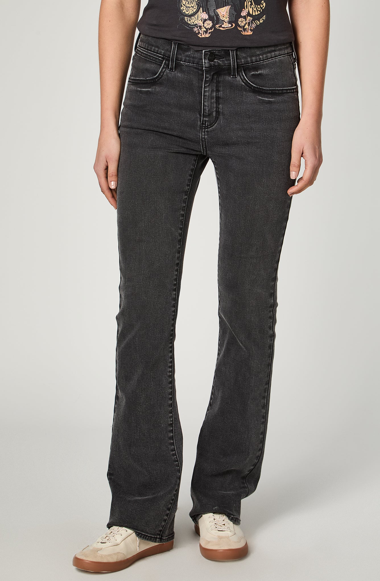 Jeans Mujer Boot Cut Black