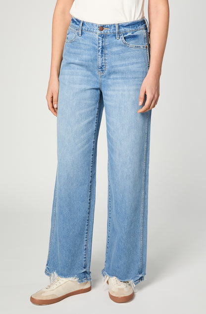 Jeans Mujer Baggy Wide Leg Mid