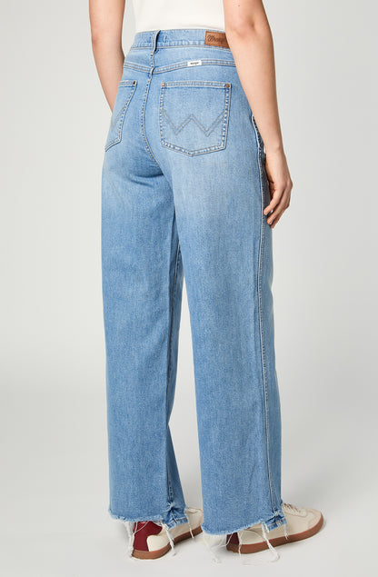 Jeans Mujer Baggy Wide Leg Mid