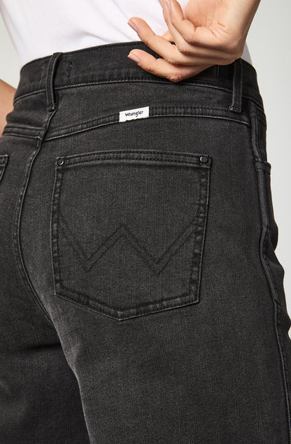 Jeans Mujer Baggy Wide Leg Black