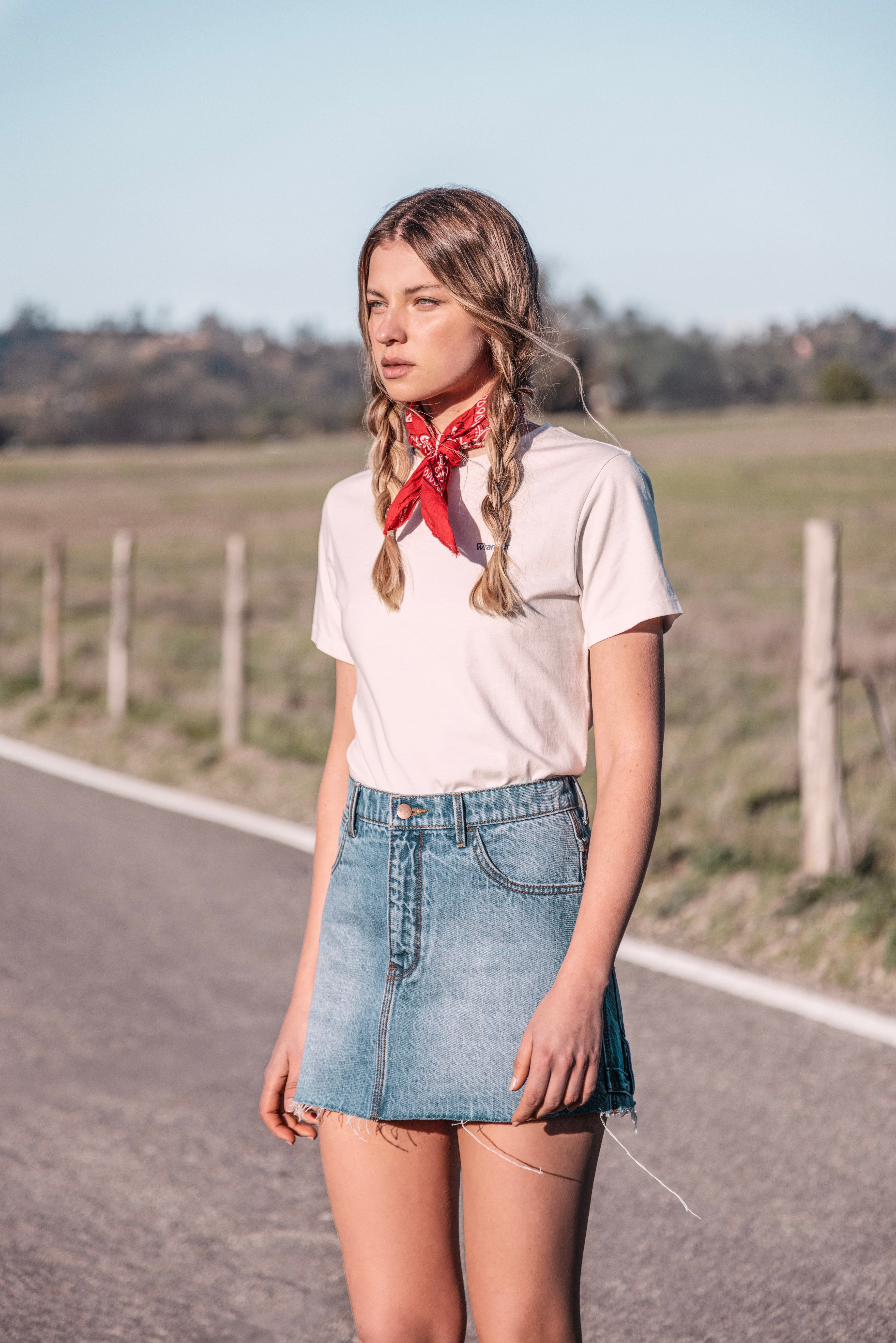 Falda Mujer Carpenter Mini Skirt Ltl