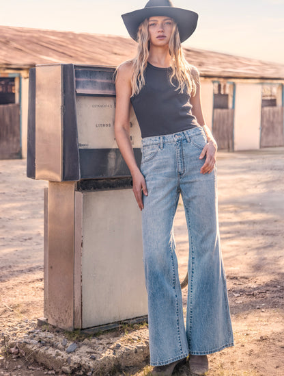 Jeans Mujer Flare 70` Ltl