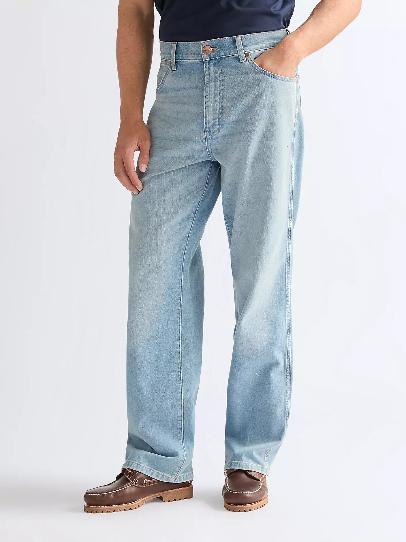 Jeans Hombre Frontier Loose 100% Cotton Light