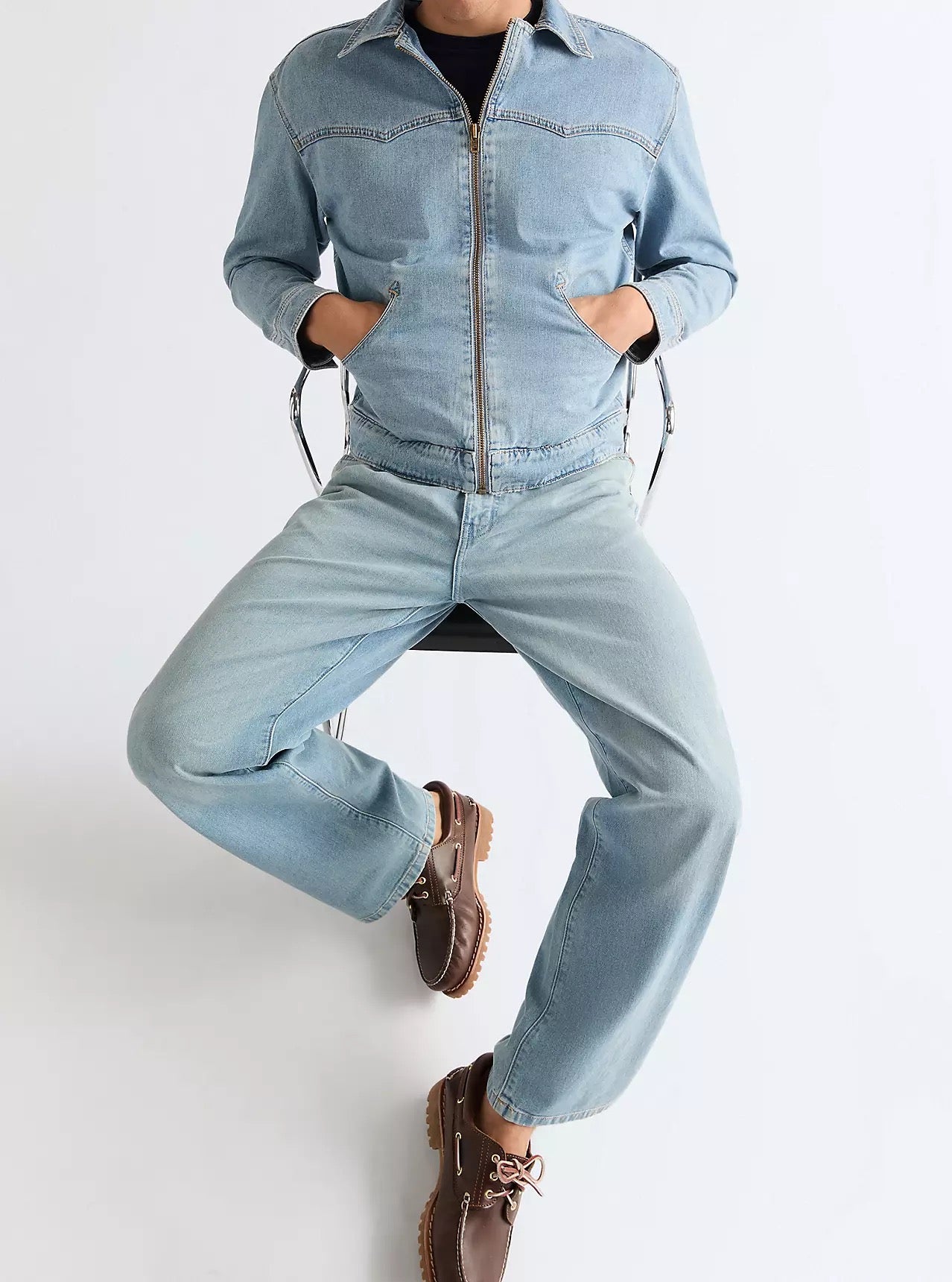 Jeans Hombre Frontier Loose 100% Cotton Light