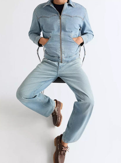 Jeans Hombre Frontier Loose 100% Cotton Light