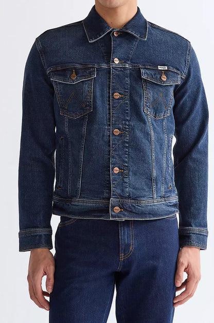 Chaqueta Denim Trucker Azul