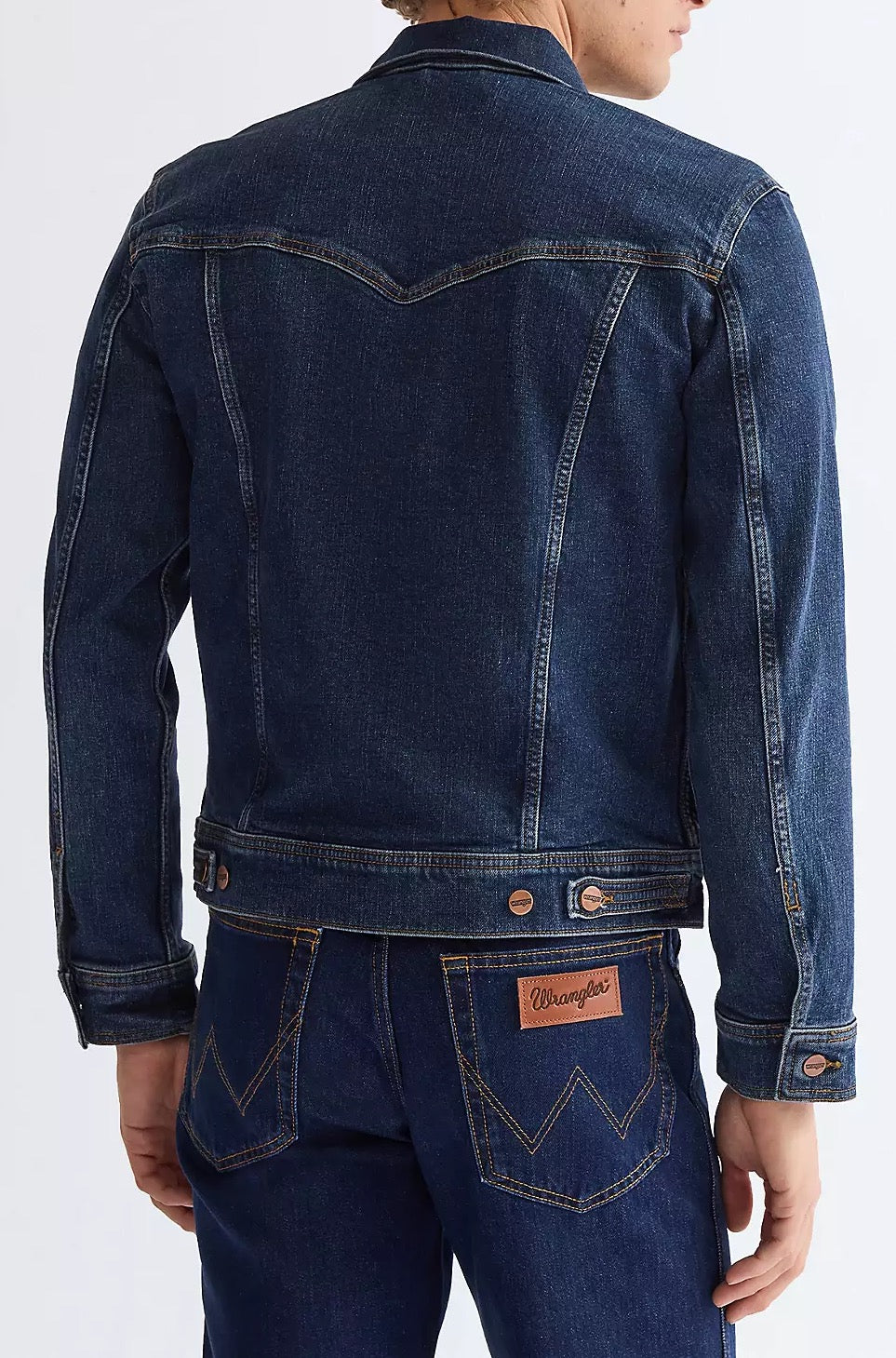 Chaqueta Denim Trucker Azul