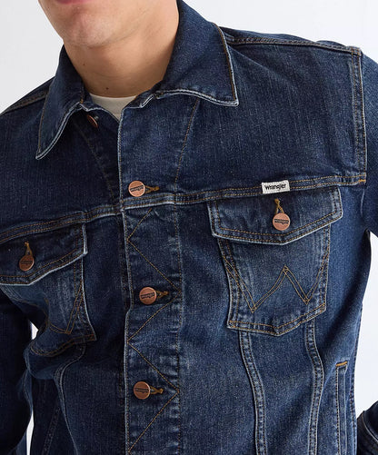 Chaqueta Denim Trucker Azul