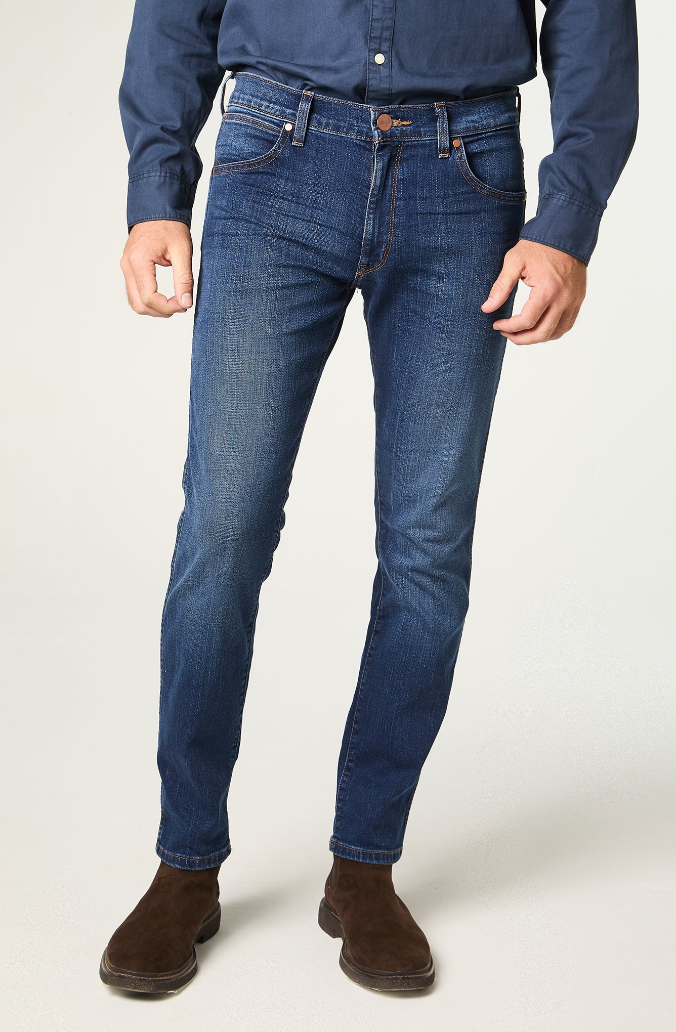 Jeans Larston Slim Fit Dark Stone
