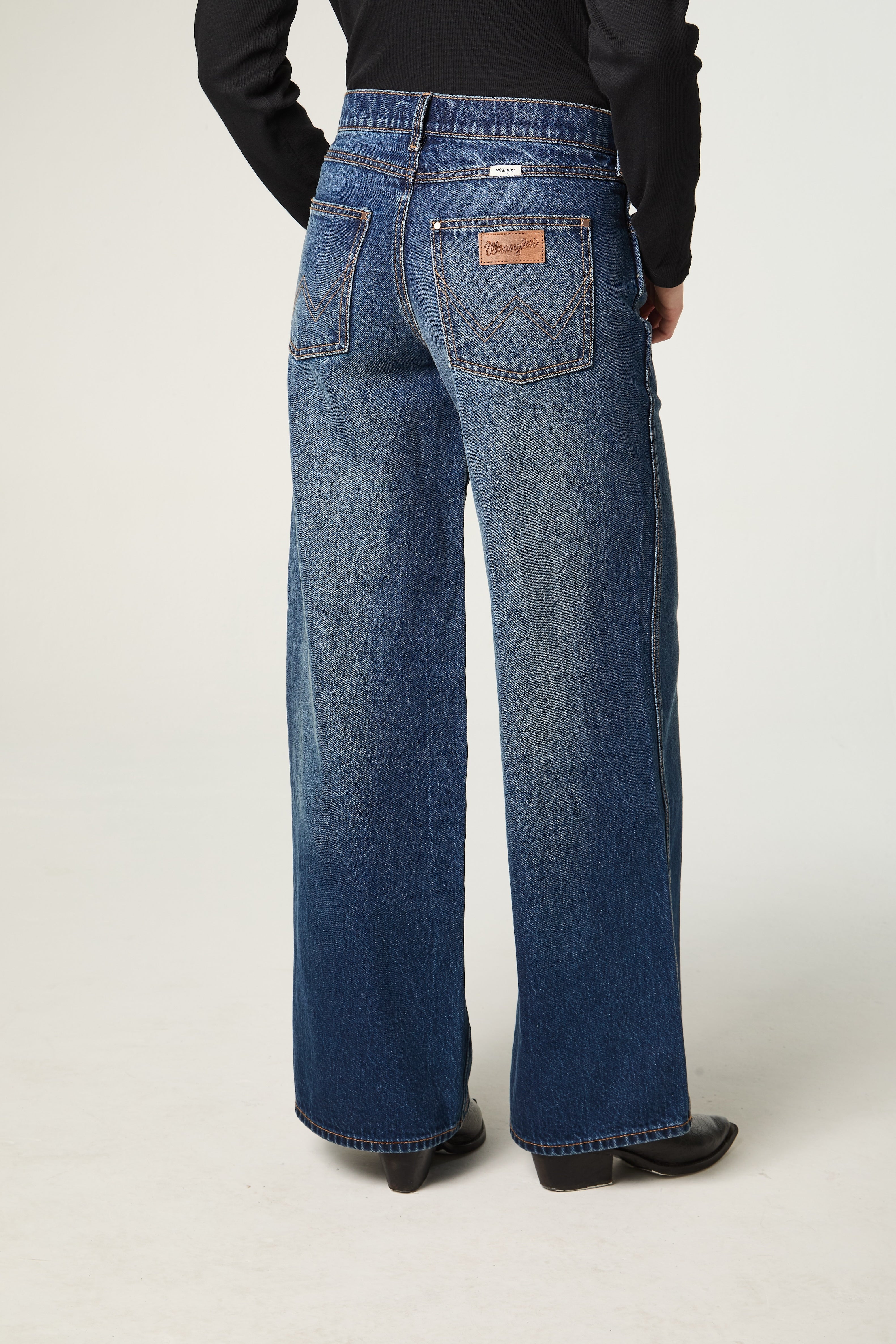 Jeans Mujer World Wide Relaxed Indigo Blue
