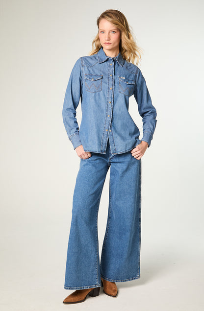 Jeans Mujer Canyon Loose Jeans Azul