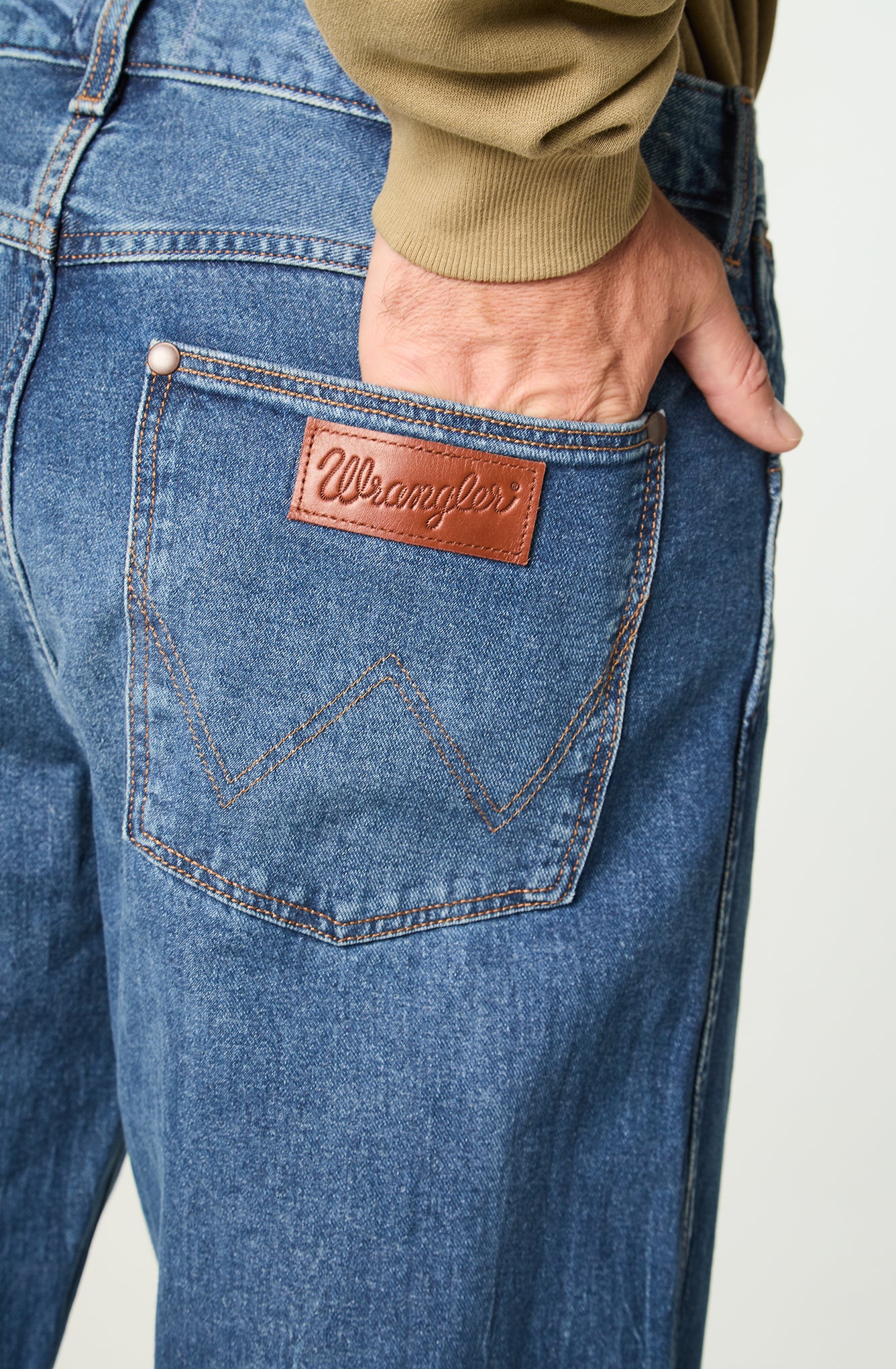 Jeans Hombre Loose Straight-Retro Azul