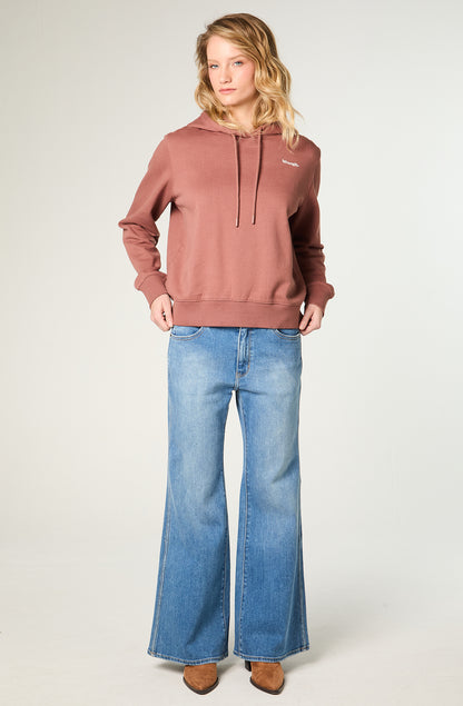 Jeans Mujer Flare 70 Tiro Alto Azul