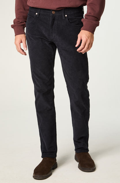 Pantalon Hombre Greensboro Cotelé Straight Azul