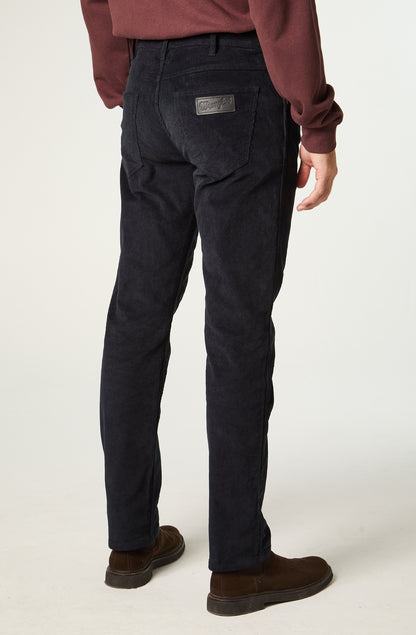 Pantalon Hombre Greensboro Cotelé Straight Azul