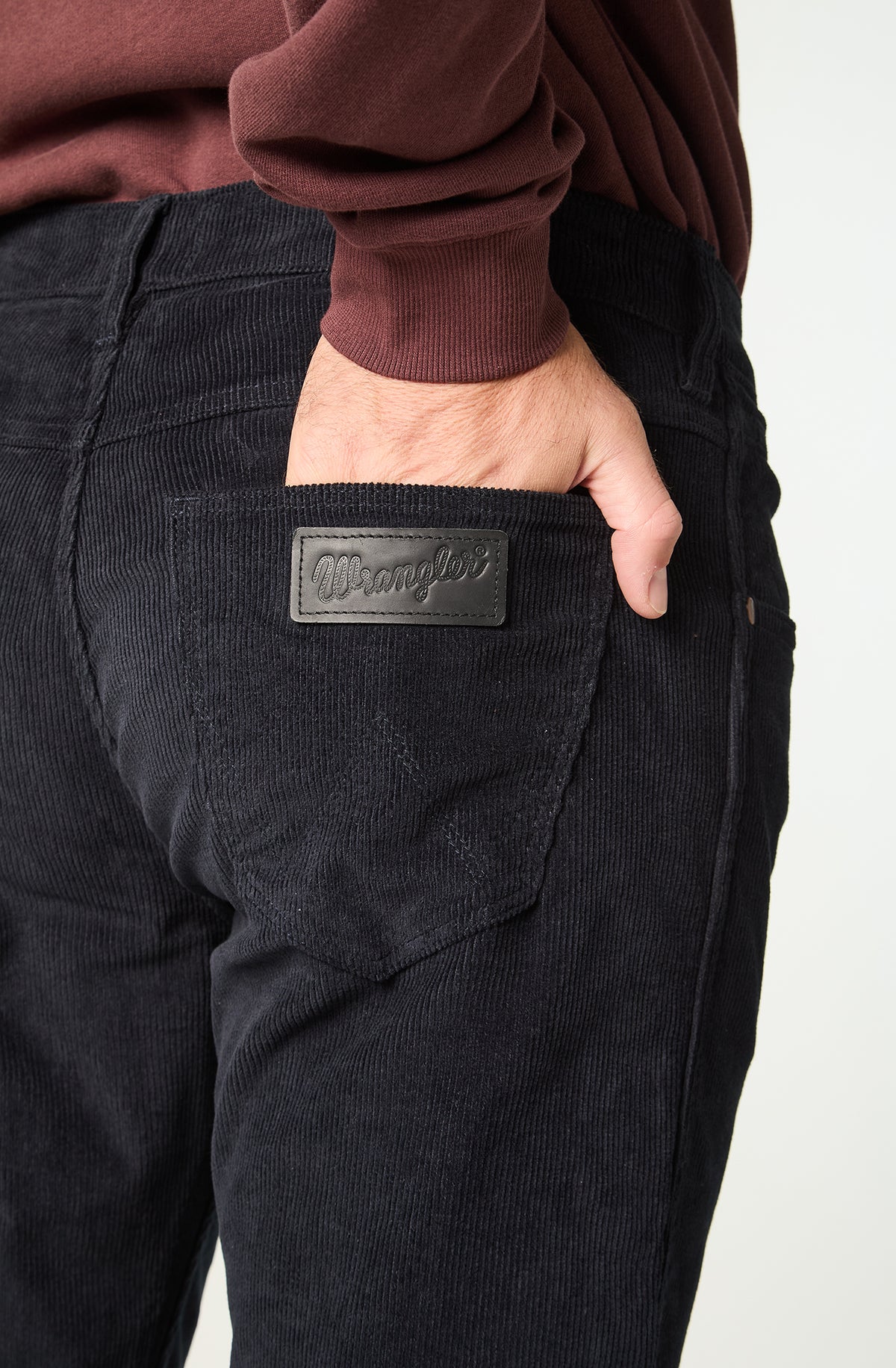 Pantalon Hombre Greensboro Cotelé Straight Azul
