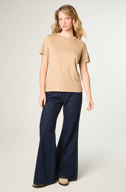 Polera Mujer Graphic Regular Negro