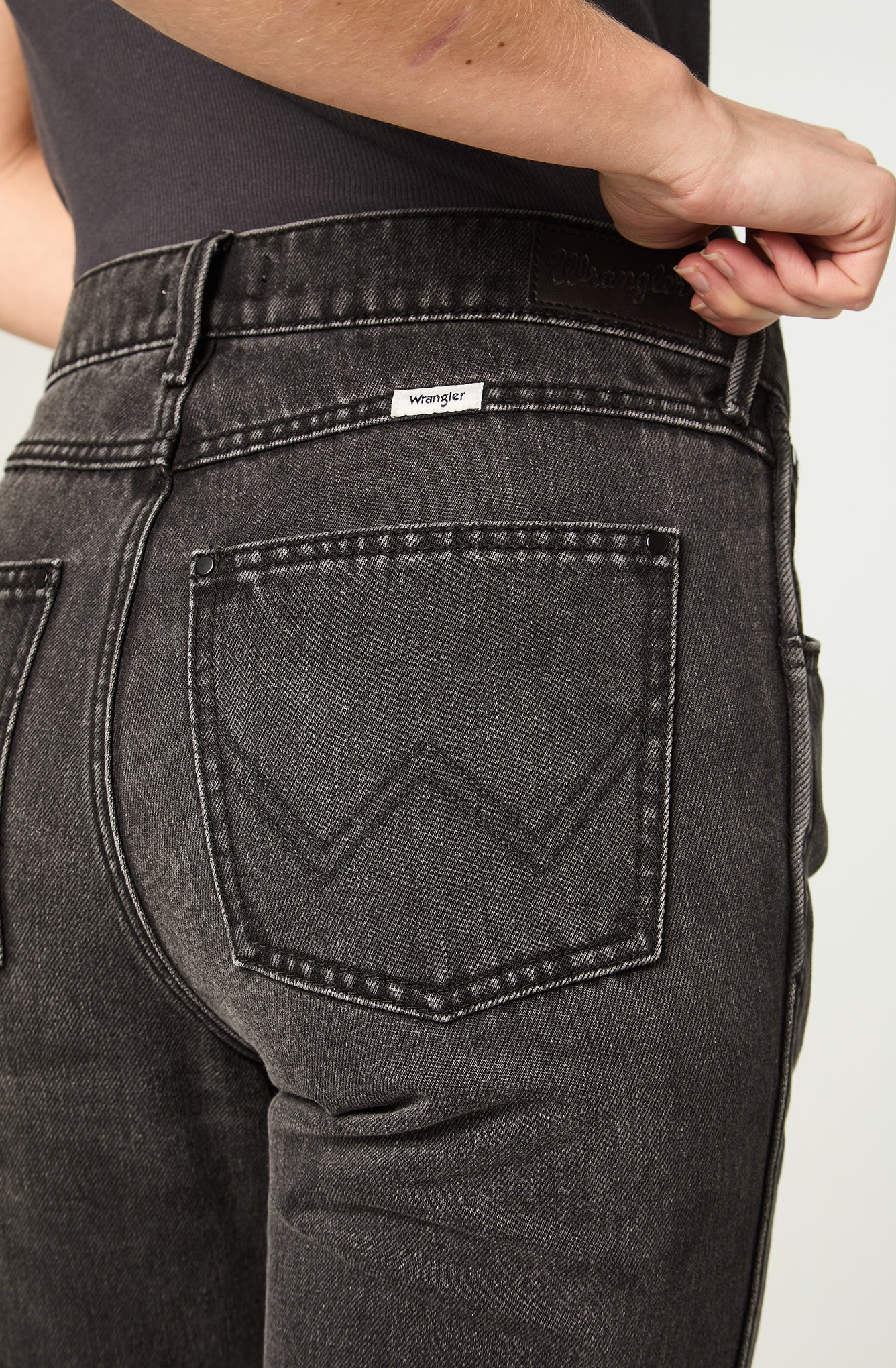 Jeans Mujer Piper Slim Negro