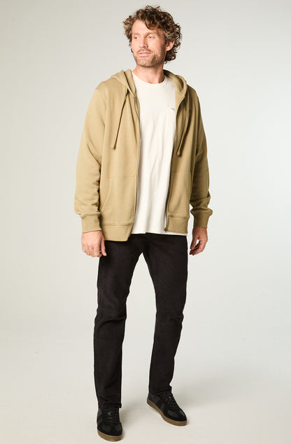 Pantalon Hombre Greensboro Cotelé Straight Negro