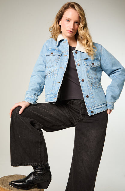 Jeans Mujer World Wide Relaxed Negro