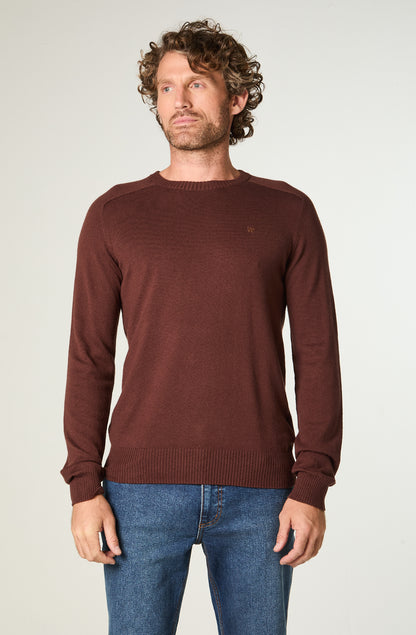Sweater Hombre Knit Sweater Regular Café
