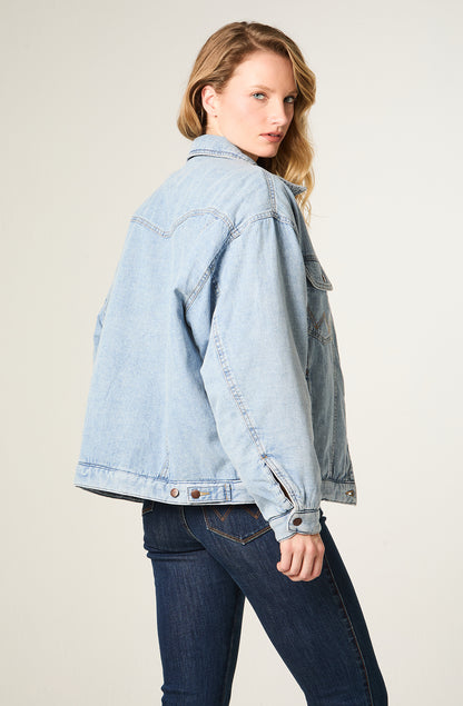 Chaqueta Mujer Padded Trucker Scare Crow