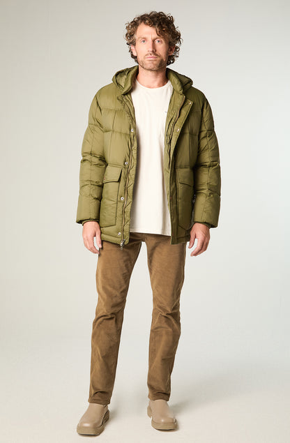 Pantalon Hombre Greensboro Cotelé Straight Beige